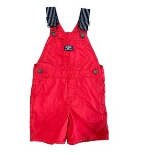 OshKosh B'gosh Red Kids Overalls 3T